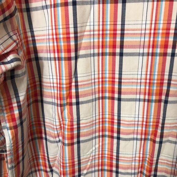 Dornbusch Shirt Men's Size L Plaid Long Sleeve Cotton Button Up Multicolor - Picture 7 of 9